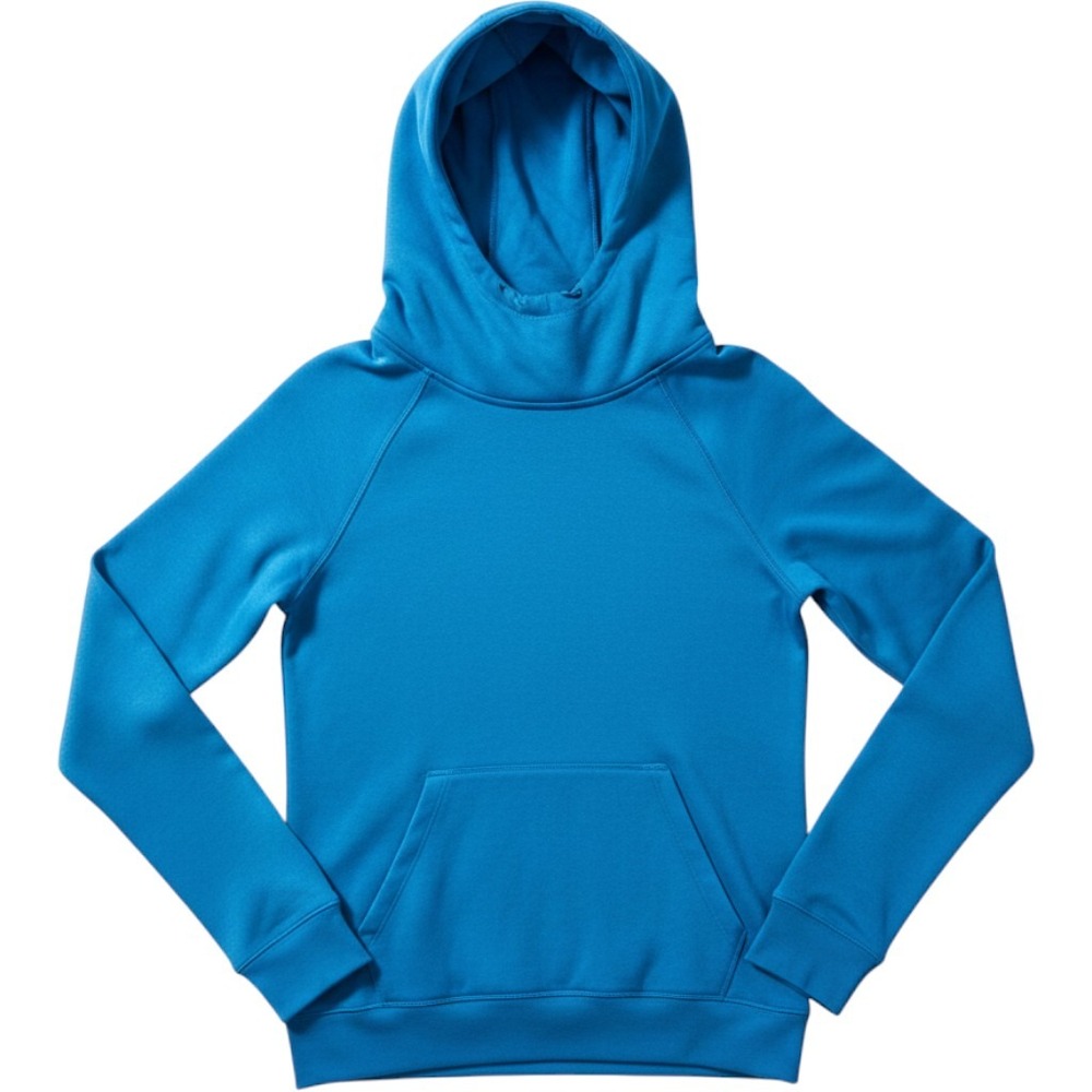 Champion Duo Dry Hoodie Sweatshirt Blue Activewear Athleisure Women's Large